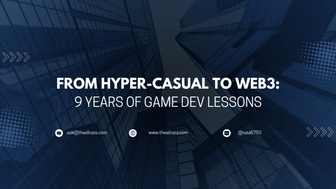 Cover image for From Hyper-Casual to Web3: Lessons Learned in 9 Years of Game Development